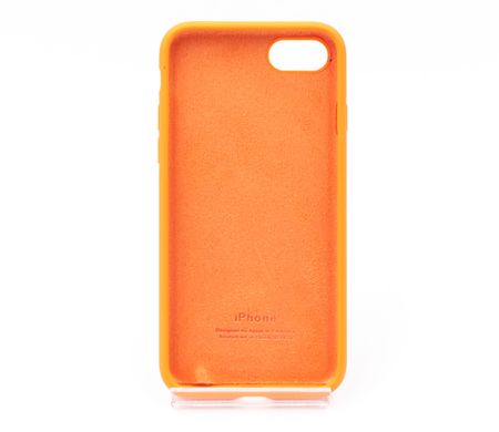 Силиконовый чехол Full Cover для iPhone 7/8/SE 2020 kumquat