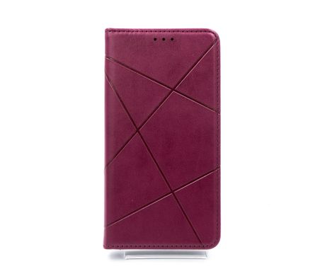 Чохол книжка Business Leather для Xiaomi Mi 12 bordo