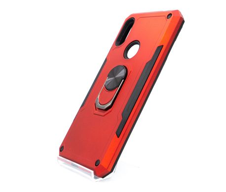 Чехол Serge Ring for Magnet для Xiaomi Redmi 7 red противоударный с магнит держателем