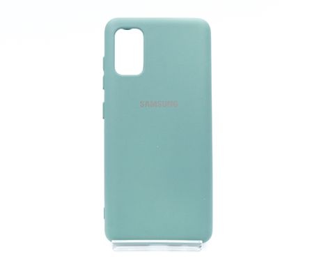 Силиконовый чехол Full Cover для Samsung A41 pine green My Color