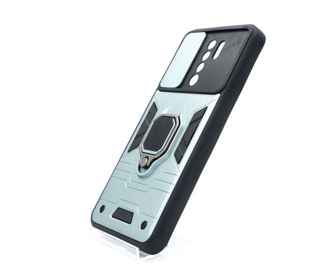 Чохол SP Camshield Serge Ring для Xiaomi Redmi 9 light green протиударний шторка/захист камери