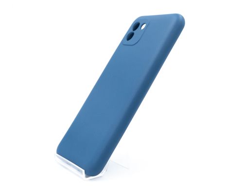 Силіконовий чохол Full Soft для Samsung A03 dark blue