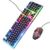 Клавіатура й мишка HOCO GM18 Luminous gaming keyboard and mouse set Black