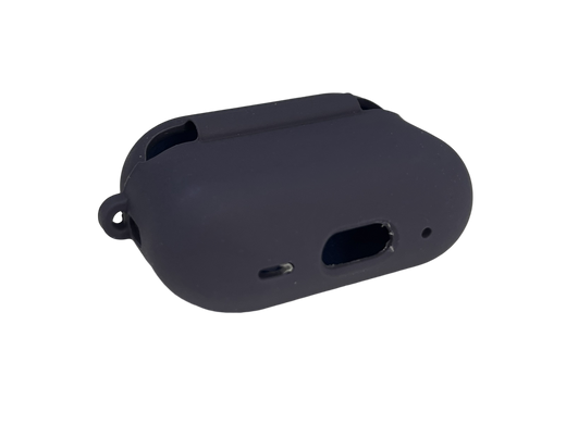 Чохол for AirPods Pro 3 силіконовий midnight blue з мікрофіброю