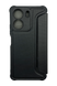 Чехол-книжка кожа для Xiaomi Redmi 13C/Poco C65 black Getman Razor PU Carbon