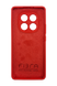 Силиконовый чехол Fibra для Xiaomi Redmi Note 14 Pro 4G red Full Camera