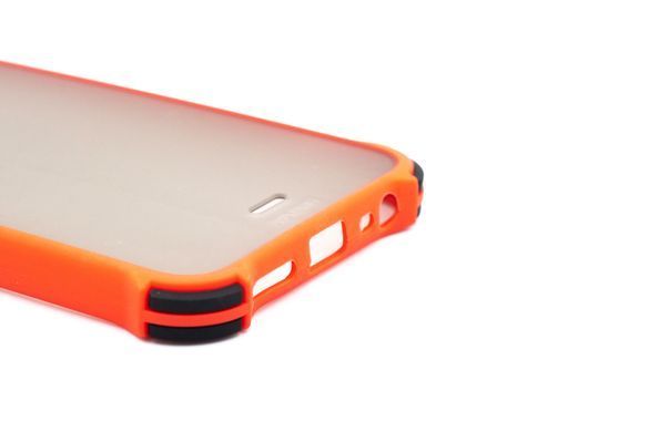Чехол 2 в 1 Matte Color для Xiaomi Redmi 8A red/black armor frame