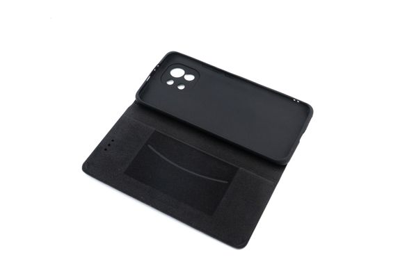 Чехол книжка Leather Gelius New для Xiaomi Redmi Mi 11 black