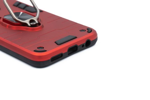 Чехол SP Transformer Ring for Magnet для Xiaomi Redmi Note 9 4G red противоударный