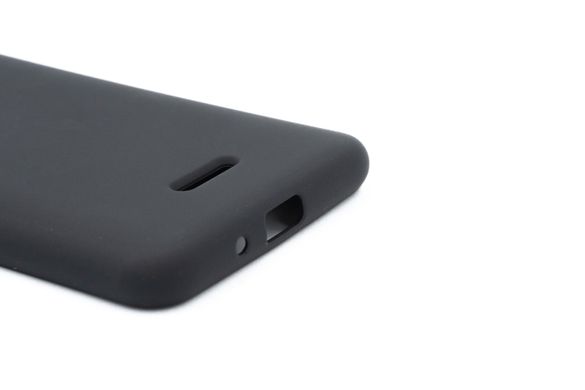 Силіконовий чохол Full Cover для Xiaomi Redmi 6A black без logo