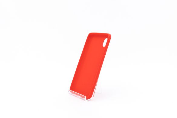 Силіконовий чохол Soft Feel для Samsung A01 Core/M01 Core red candy