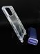 Чохол WAVE Clear with Strap для iPhone 11 clear/midnight blue