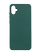 Силиконовый чехол Full Cover для Samsung A05 dark green без logo