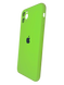 Силиконовый чехол Full Cover для iPhone 11 Pro Max lime green Fulll Camera