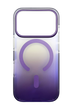 Чохол Fibra Shock-Proof with MagSafe для iPhone 17 Pro Max clear/deep purple