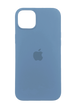 Силіконовий чохол with MagSafe для iPhone 13 blue fog 1:1 Smart animation