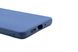 Силіконовий чохол Soft feel для Samsung A73 5G blue Candy
