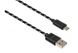 USB дата кабель Vinga USB 2.0 AM/micro 5P 1m 2-color black(VCPDCMBN31BK)