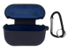 Чохол for AirPods Pro 3 силіконовий midnight blue з мікрофіброю
