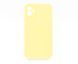 Силиконовый чехол Full Cover Square для iPhone 11 bright yellow Full Camera