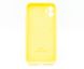 Силіконовий чохол Full Cover Square для iPhone 11 bright yellow Camera Protective