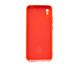 Силиконовый чехол Full Cover для Xiaomi Redmi 9A red без logo Full Camera