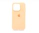 Силіконовий чохол Full Cover для iPhone 15 Pro peach