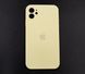 Силиконовый чехол Full Cover Square для iPhone 11 mellow yellow Full Camera