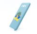 Силіконовий чохол MyPrint для Samsung J7-2016/J710 Дівчинка-Україна, Candy powder blue
