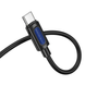 AUX кабель Borofone BL20 Type-C 1m black