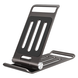 Тримач настільний Hoco PH49 Elegant metal folding desktop holder gray