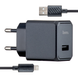 Сетевое зарядное устройство Hoco CS11A Ocean single port charger set (iP) cable 2,1A black