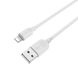 USB кабель Borofone BX14 LinkJet Lightning 2.4A / 1m white