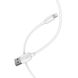 USB кабель Borofone BX14 LinkJet Lightning 2.4A/1m white