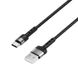 USB кабель Borofone BX34 Advantage Micro 2.4A/1m black