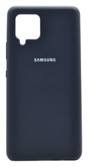 Силиконовый чехол Full Cover для Samsung A42 5G midnight blue
