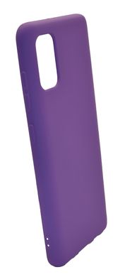 Силиконовый чехол Full Cover для Samsung A41 grape без logo