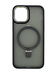 Чехол Matte Ring-MagSafe для iPhone 12/12 Pro black