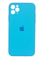 Силіконовий чохол Full Cover для iPhone 11 Pro Max royal blue Fulll Camera