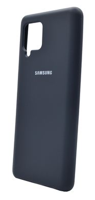 Силиконовый чехол Full Cover для Samsung A42 5G midnight blue