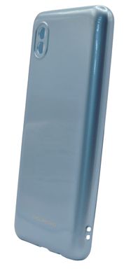 Силіконовий чохол Molan Cano Glossy для Samsung A01 Core metallic blue