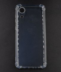 Чохол (TPU) Getman Ease logo для Samsung A03 Core clear з посил.кутами
