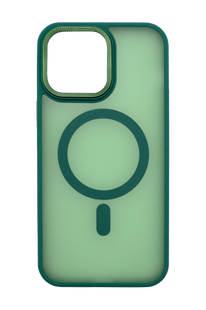 Чохол Matte with Magsafe для iPhone 14 Pro Max dark green
