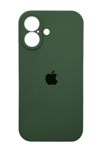 Силіконовий чохол Full Cover для iPhone 17 cyprus green Full Camera