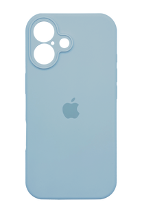 Силіконовий чохол Full Cover для iPhone 17 sky blue Full Camera