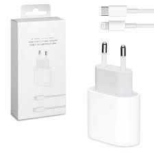 Сетевое зарядное устройство Apple iPhone 13 Pro Max PD 20W 3.0A Type-C to Lightning white