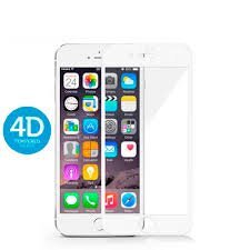 Защитное 4D стекло Optima для iPhone 6 f/s white