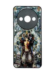 TPU+PC чехол Prisma Ladies для Xiaomi Redmi A3 mosaic Full Camera