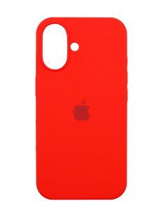 Силіконовий чохол Full Cover для iPhone 16 Plus red