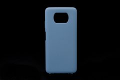 Силіконовий чохол Full Cover SP для Xiaomi Poco X3 mist blue